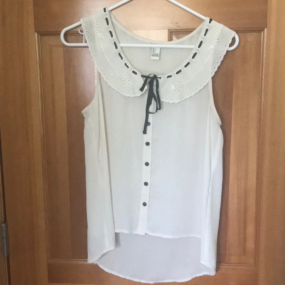 Button down Business Blouse